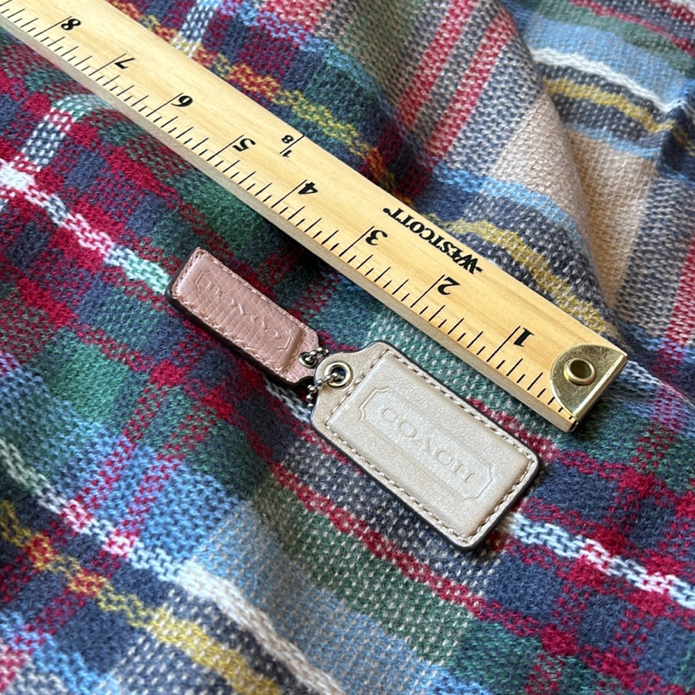 Coach Keychain/Leather Tag - Picture 3 of 3